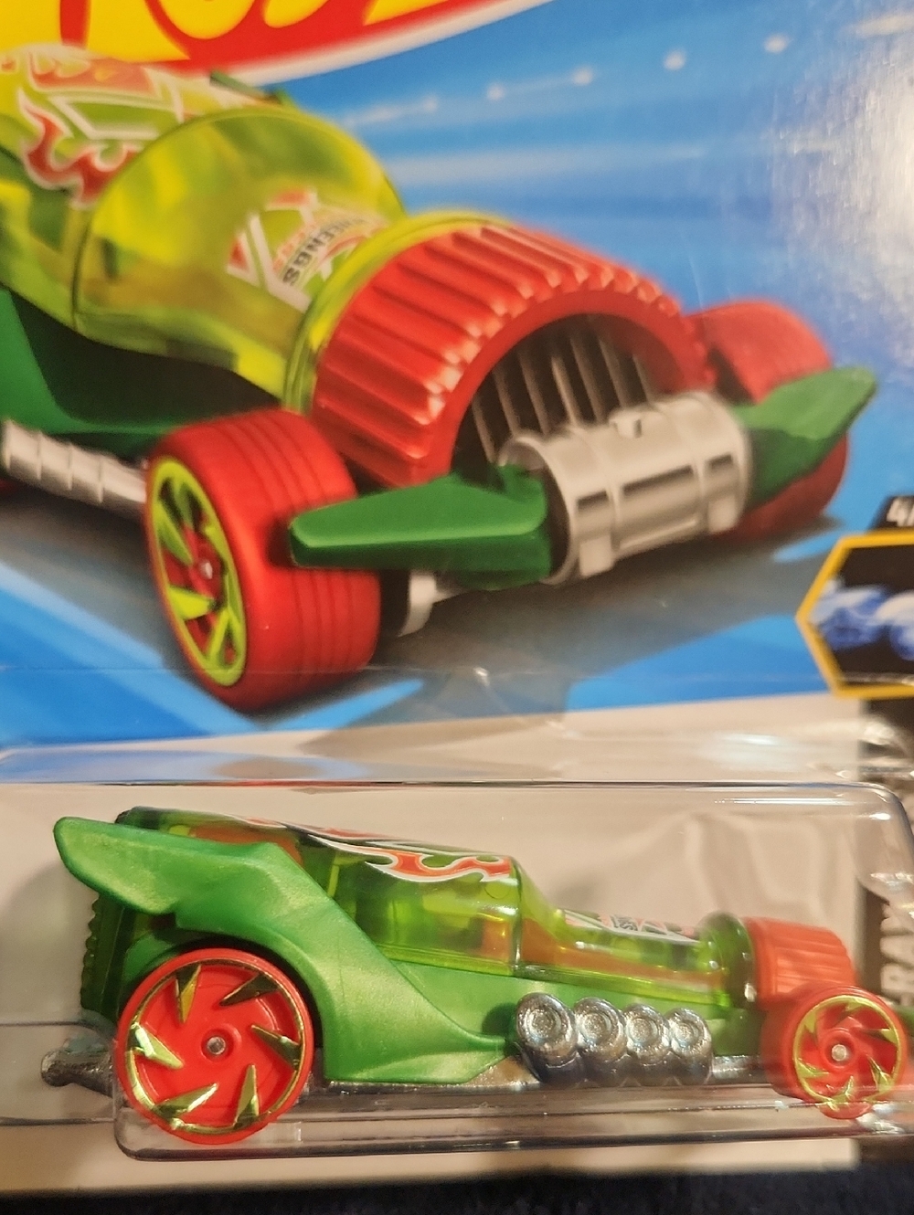 New Hotwheels HOT WHEENGS treasure Hunt Car X RACERS